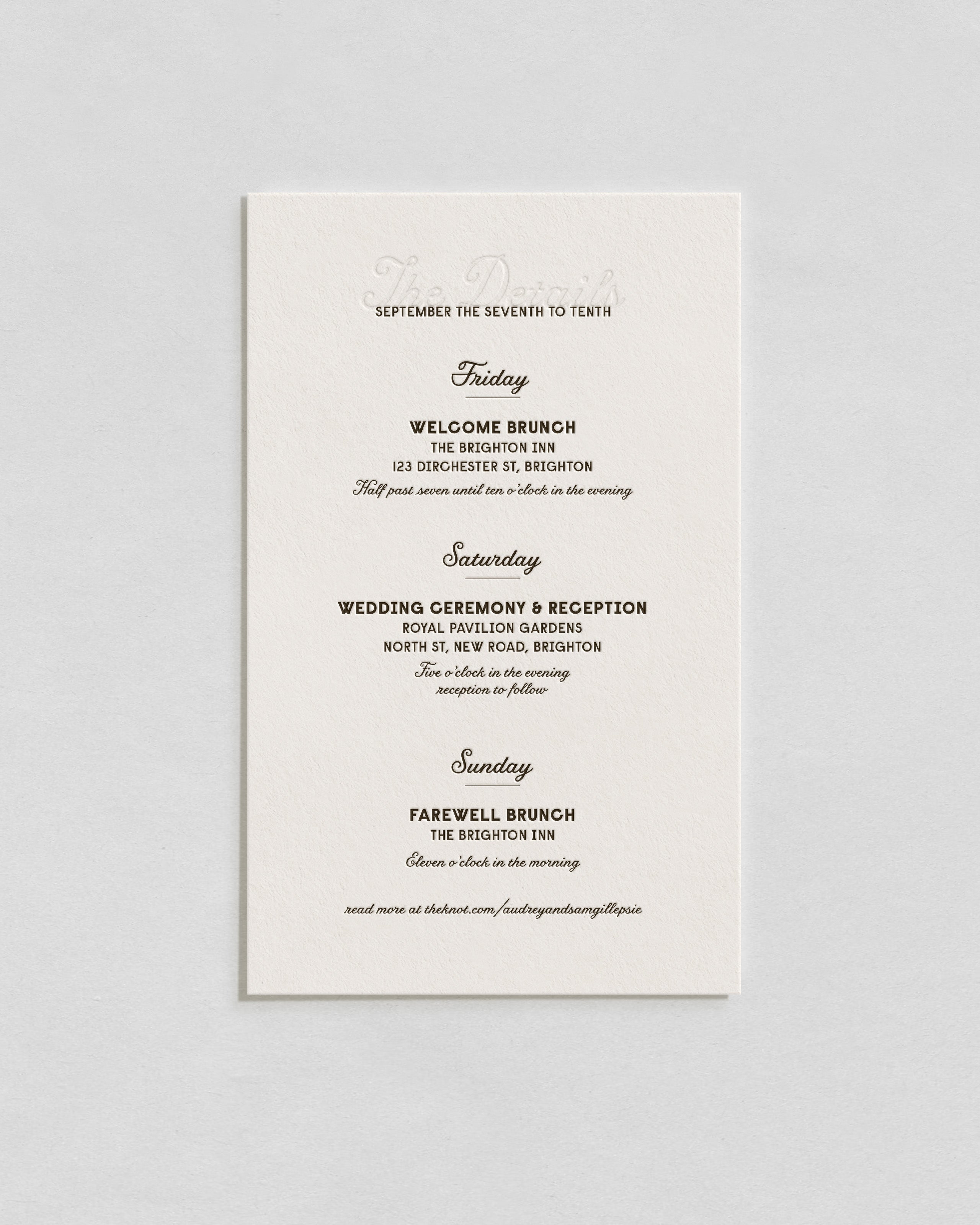 Andie Suite – Volk Stationery & Invitations